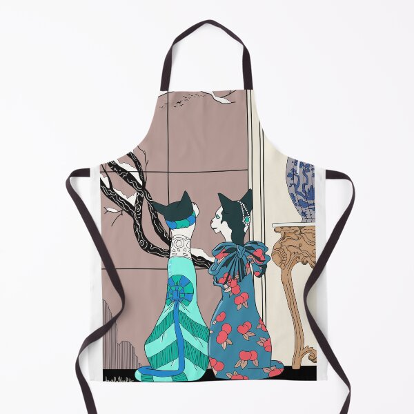 Item preview, Myrtle and Effie, Art Deco Cats designed and sold by sneercampaign.