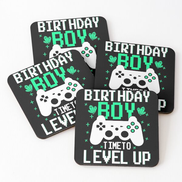 Item preview, Birthday Boy Time to Level Up Video Game Birthday Gift Boys Shirt - Funny Video Gamer Tee designed and sold by Simeon	 Dorelus.