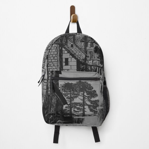 Item preview, La Vieille Normandie Noire vintage travel poster designed and sold by stickart-marek.