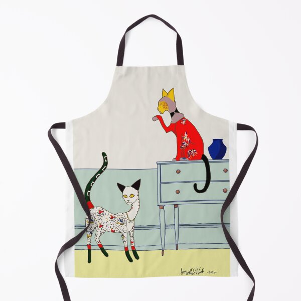 Item preview, Fitzgerald and Elouise, Art Deco Cats designed and sold by sneercampaign.