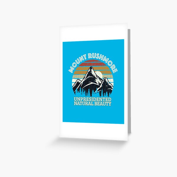 Item preview, Mount Rushmore - Unpresidential Natural Beauty designed and sold by el-em-cee.