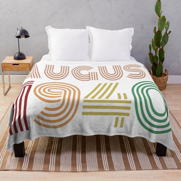 Item preview, Happy 80th Birthday, Happy Eighties Birthday, born in August 1940 designed and sold by marosharaf.