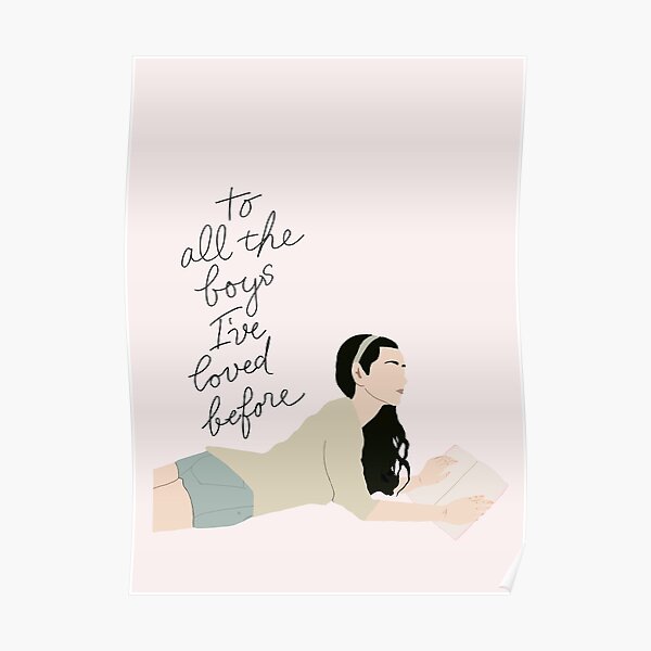 Lara Jean Song Covey To All The Boys Ive Loved Before Poster For Sale By Searchfornargls 6319