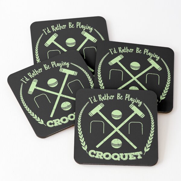 Item preview, I'd Rather Be Playing Croquet designed and sold by Dan66.
