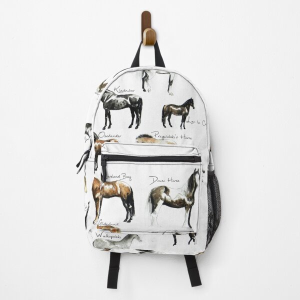 Rare Horse Breeds ABC Backpack