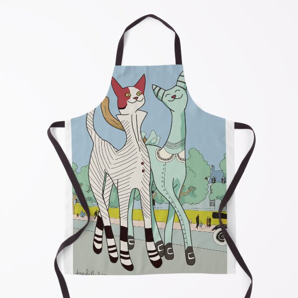 Item preview, Francis and Clara, Art Deco Cats designed and sold by sneercampaign.