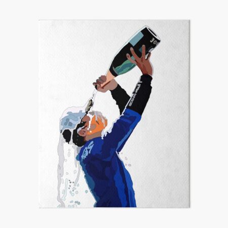 Lando Norris Art Board Print