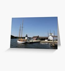Seaport Greeting Card
