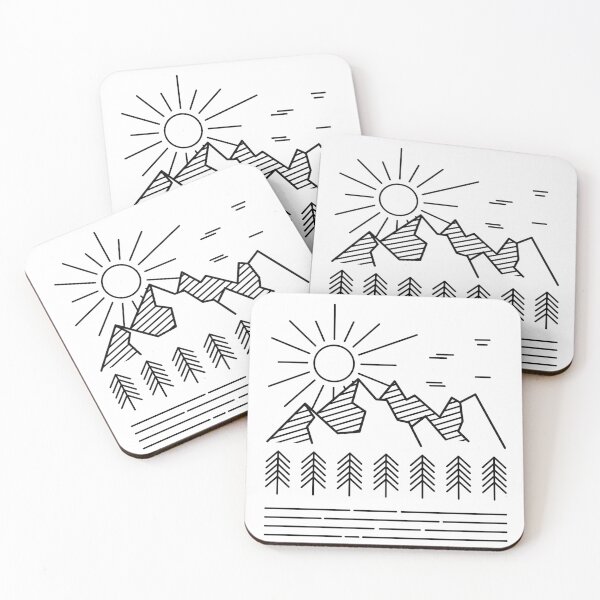 Item preview, A simple mountain design designed and sold by TheLostBreton.