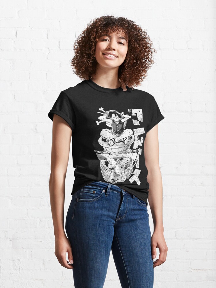 T-shirt classique ''Chapeaux de paille! (blanc)' : autre vue
