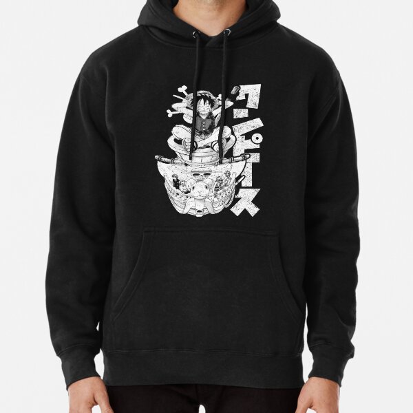 Straw Hats! (white) Pullover Hoodie