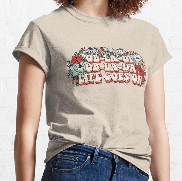 The Beatles Lyrics Women's T-Shirts & Tops for Sale | Redbubble