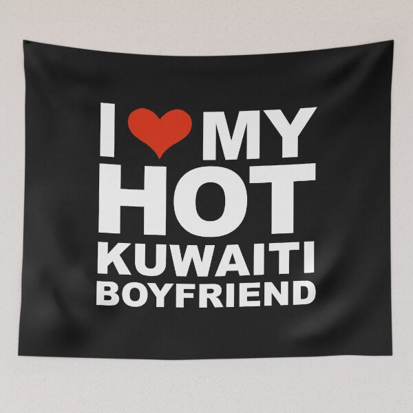 Item preview, I Love my hot Kuwaiti Boyfriend Valentine's Day Kuwait designed and sold by losttribe.