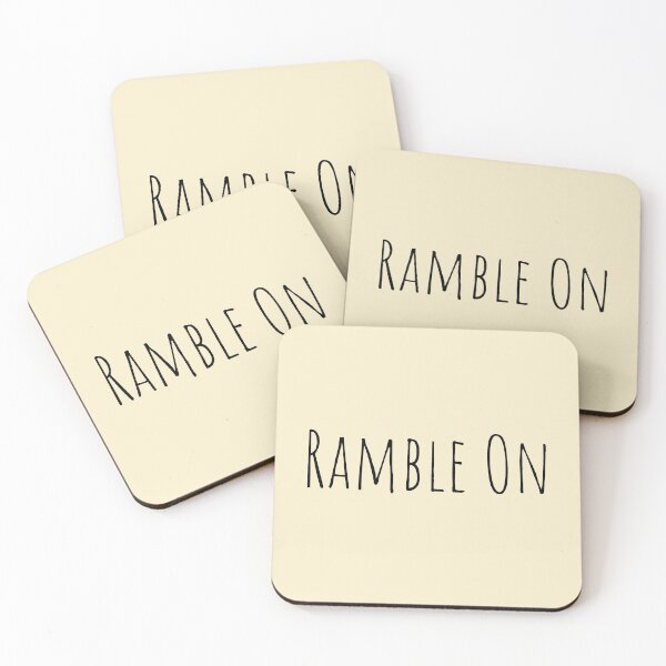 Item preview, "ramble on" designed and sold by Feel-GoodPrints.