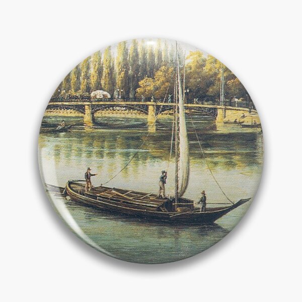 Item preview, The Long Bridge in Potsdam by Carl Daniel Freydanc designed and sold by Amanda1775.
