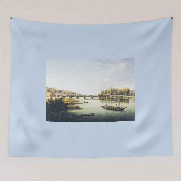 Item preview, The Long Bridge in Potsdam by Carl Daniel Freydanc designed and sold by Amanda1775.