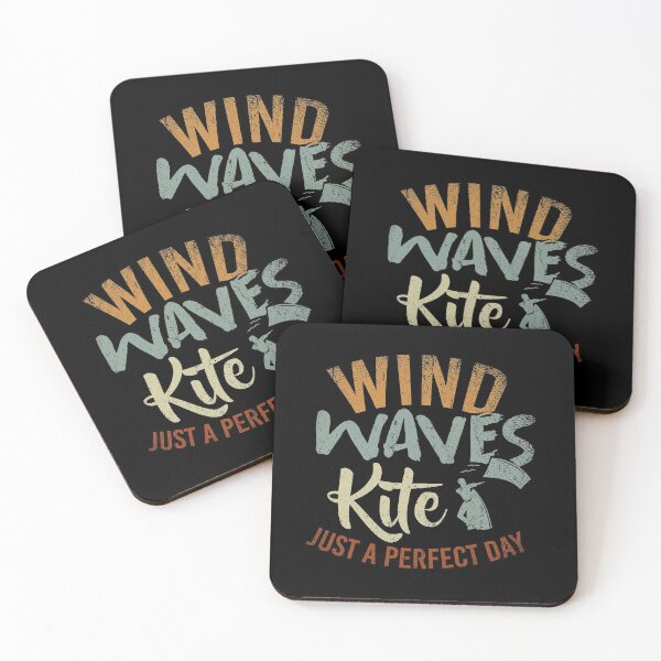 Item preview, Wind Waves Kite Just A Perfect Day designed and sold by tresbelleshirts.