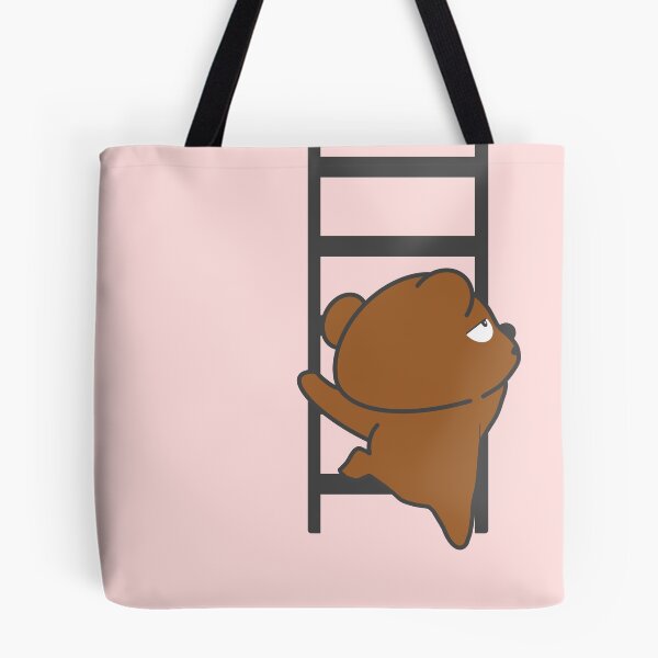 Item preview, Lazy Bear Climbs Ladder designed and sold by Aerithcloud01.