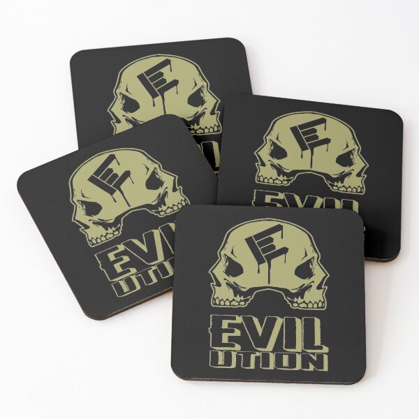 Item preview, Evilution Double Skull designed and sold by BrendenO.