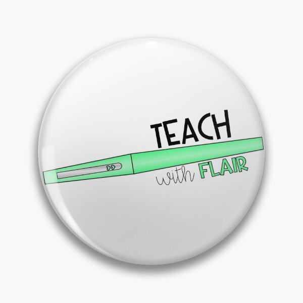 Item preview, Teach with Flair - Mint Green designed and sold by sieeeeerra.