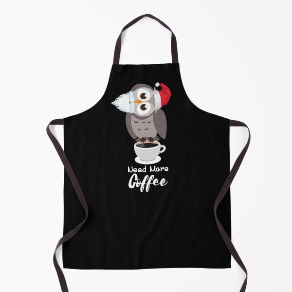 Item preview, Santa OWL holding coffee mug & needs more Design designed and sold by Lighvision.