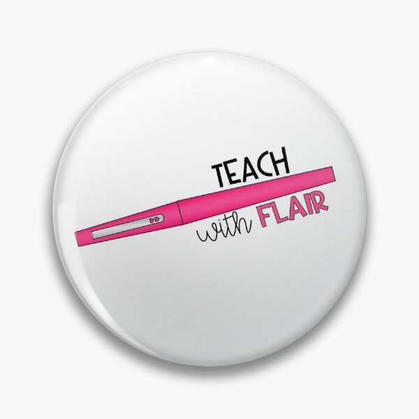 Item preview, Teach With Flair - PINK designed and sold by sieeeeerra.