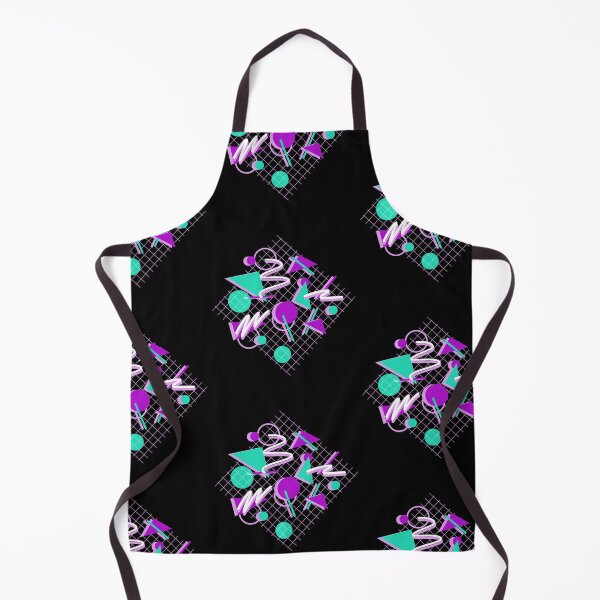 Item preview, 90's Purple and Turquoise Funky Bright Neon Pattern designed and sold by AlwaysGrowing.