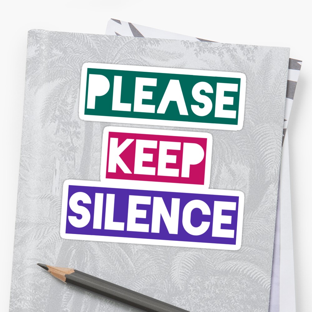 Keep silence кто это