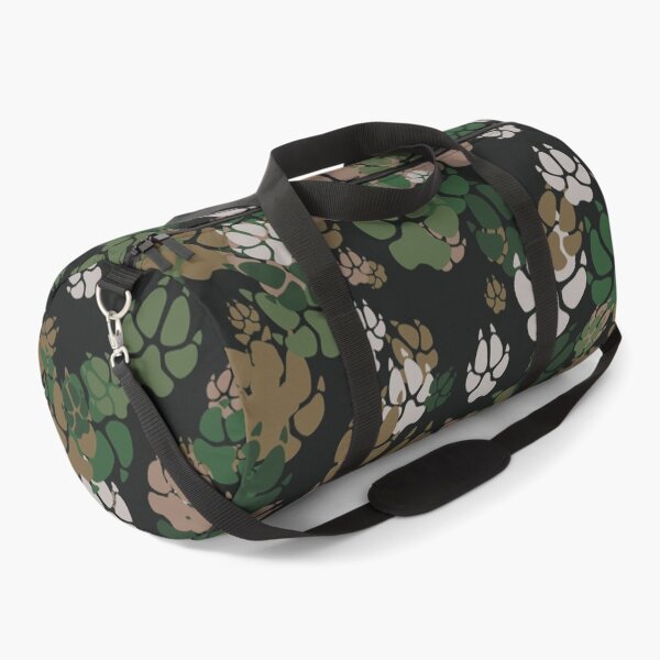 Canine Camo WOODLAND Duffle Bag