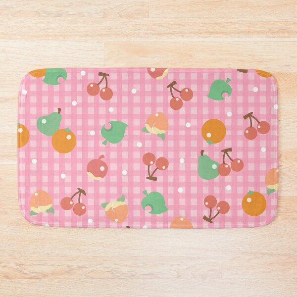 Item preview, Fruit Pink Gingham Lychee designed and sold by bunnidesigns.