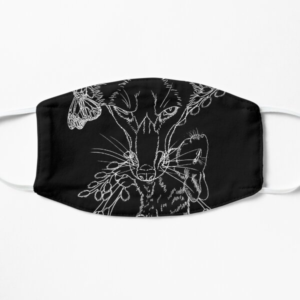 Fox and Rabbit Hare (White) Mask