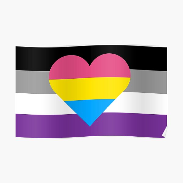 Ace Asexual Panromantic Posters | Redbubble