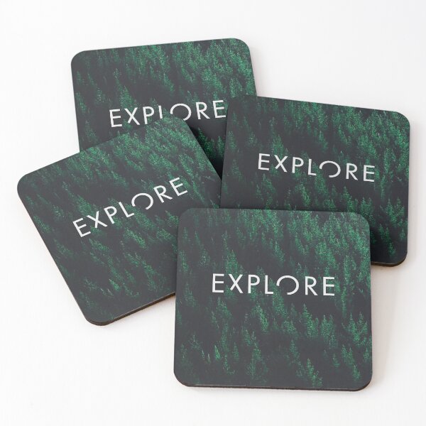 Item preview, Explore Quote Forest Woodland Trees designed and sold by ind3finite.