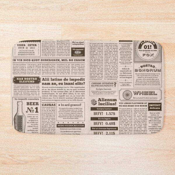 Item preview, Vintage Newspaper Mockup designed and sold by Vector Scout Lab.