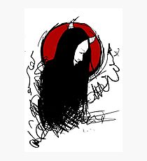 Demon (Bloodmoon) Photographic Print