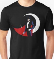 Tuxedo Mask on black Unisex T-Shirt