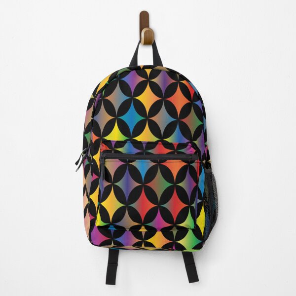 Item preview, Geometric Rainbow Colored Pattern designed and sold by 1970Russell.