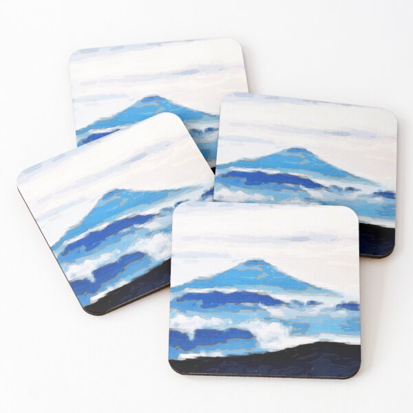 Item preview, Fuji with Clouds Abstract designed and sold by Chris Armytage™.