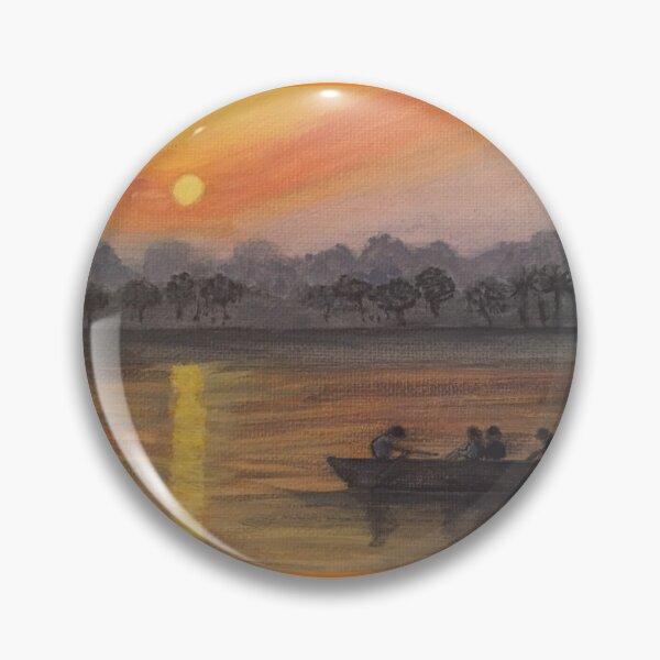 Item preview, Rowing at Sunset  designed and sold by Maritza624.