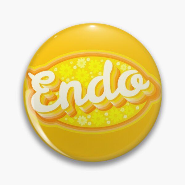 Item preview, '70s Inspired Groovy Retro Endometriosis Awareness designed and sold by stephensking.