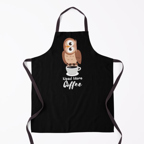 Item preview, OWL holding coffee mug & needs more Design designed and sold by Lighvision.