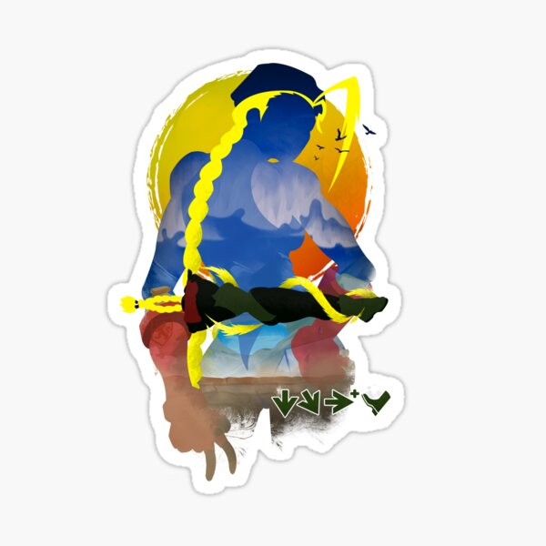 Street Fighter Stickers Cammy SF6 Chibi -  Norway