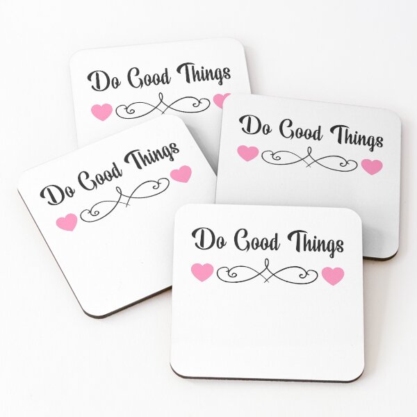 Item preview, Cute Inspirational Women and Girls Do Good Things Design  designed and sold by BitcoinBros.