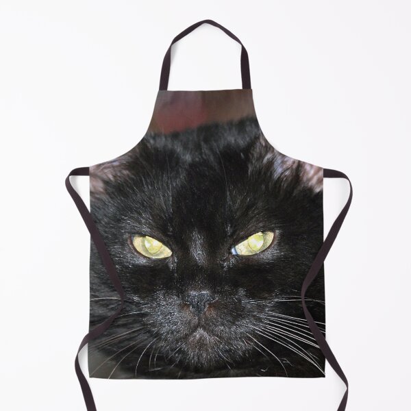 Item preview, Black cat with strange green eyes designed and sold by Astralia.