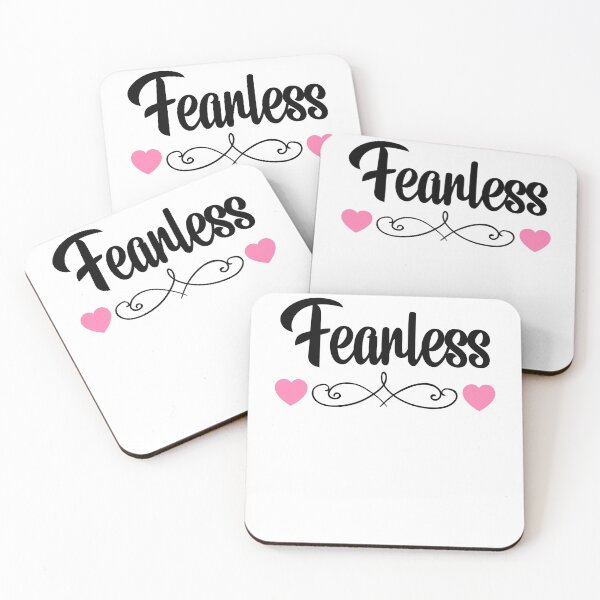 Item preview, Cute Inspirational Women and Girls Fearless Design  designed and sold by BitcoinBros.