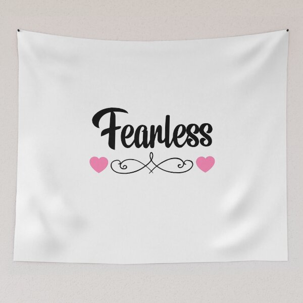 Item preview, Cute Inspirational Women and Girls Fearless Design  designed and sold by BitcoinBros.