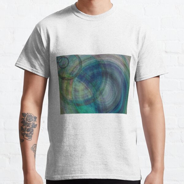 Echoes of Raindrops Conceptual Art Classic T-Shirt