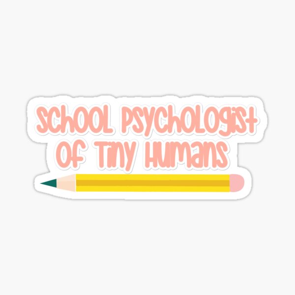 School Psychologist Sticker
