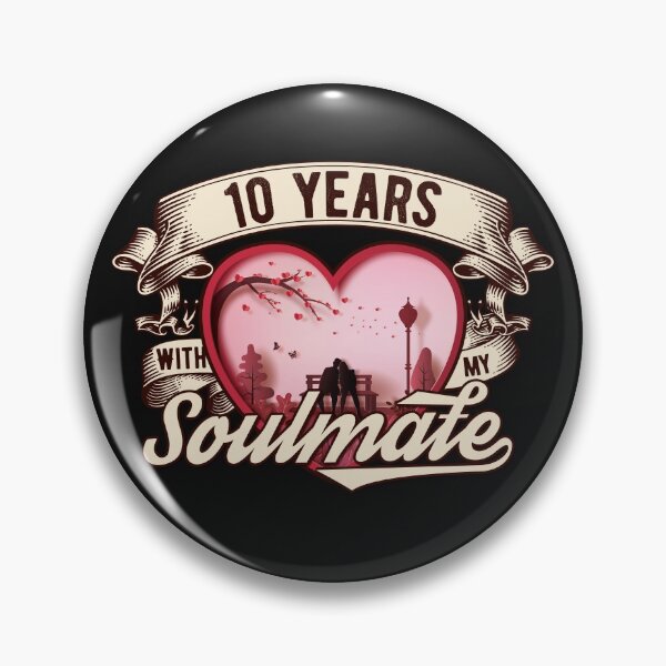 Item preview, 10 years  with my soulmate designed and sold by Cutebutfunny.