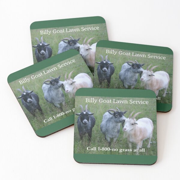 Item preview, Billy Goat Lawn Service  designed and sold by CarolM.